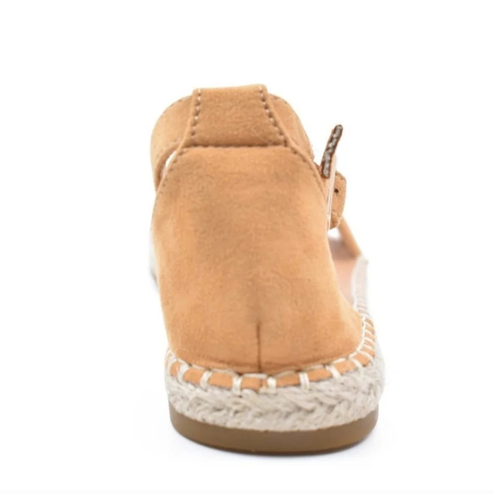 NEW Tan Espadrilles Sandal
